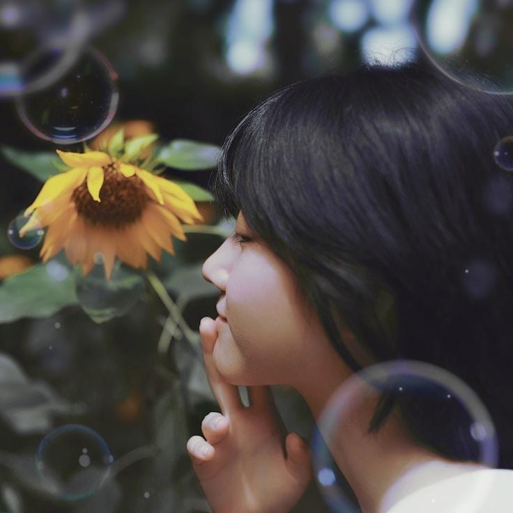 Portrait of Maya meditation instructor